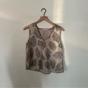 Pamut Block Printed Tank